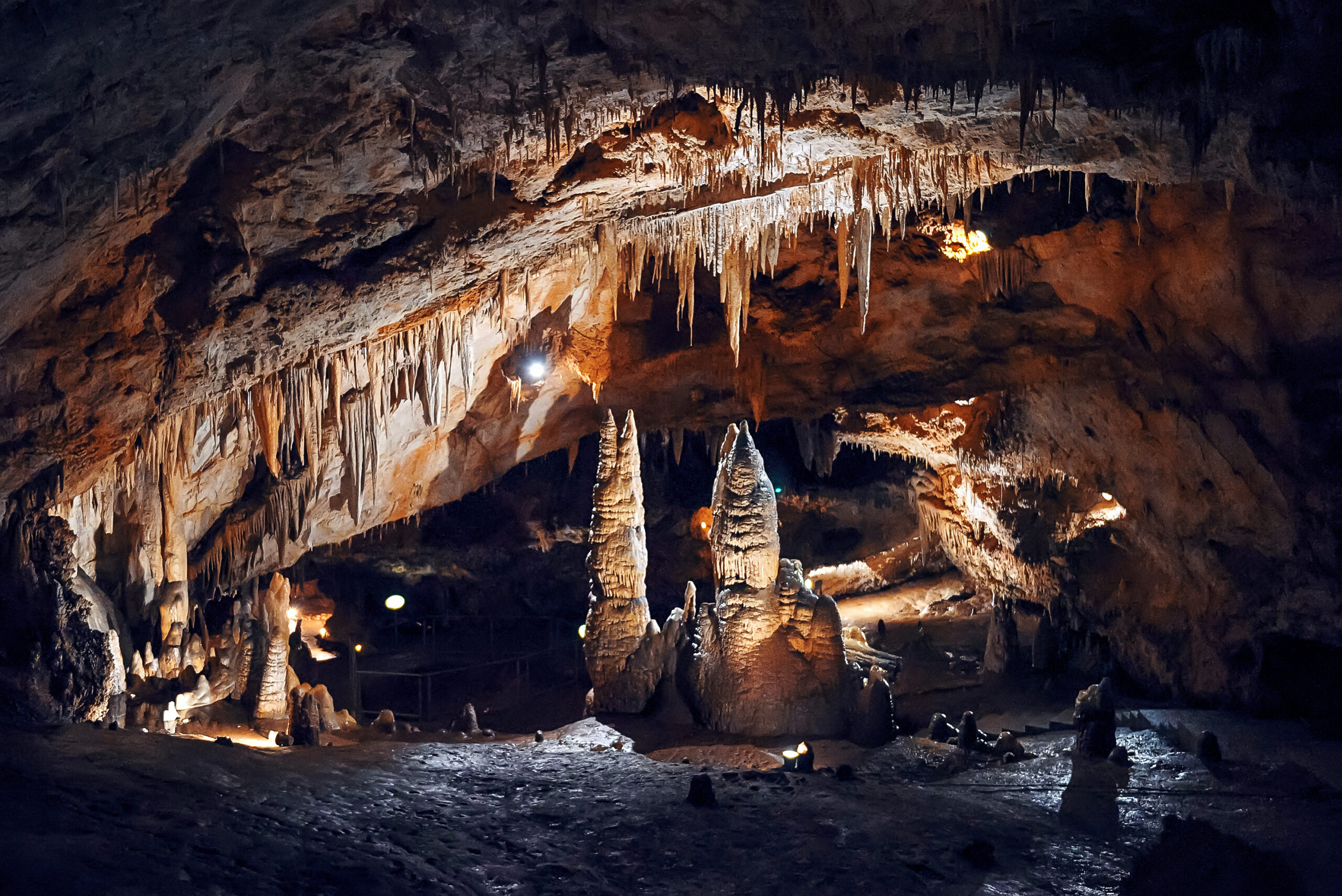 production-services-and-filming-in-montenegro-cave-with-stalagmites-and-stalactites